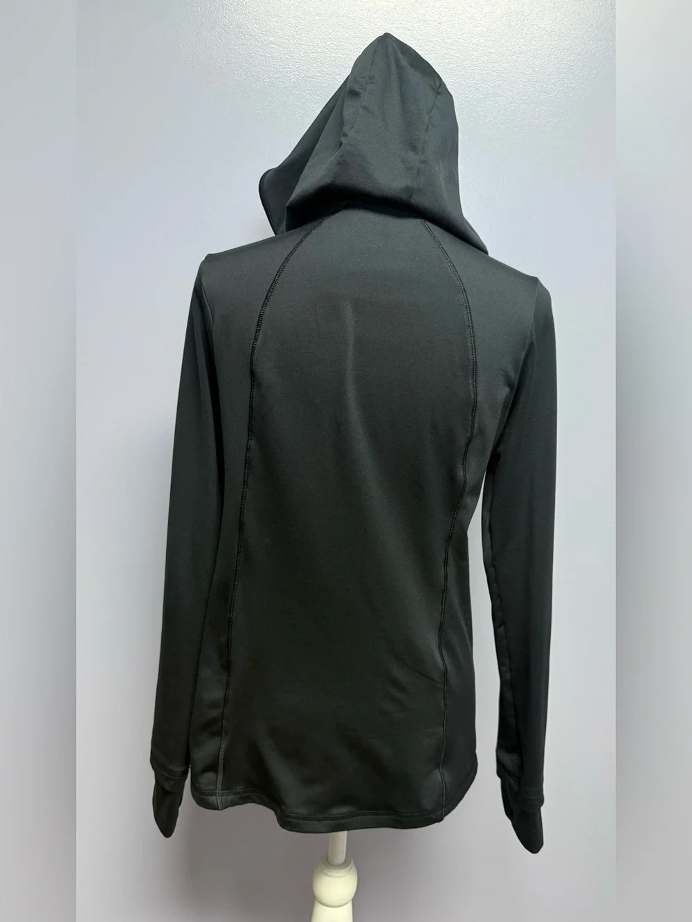 Under Armour Meridian hooded full zip black jacket women’s M